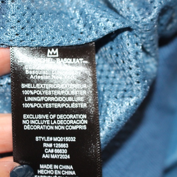 Members Only,  Jen Michel Basquiat Jacket.   Medium  Unisex - Picture 13 of 14